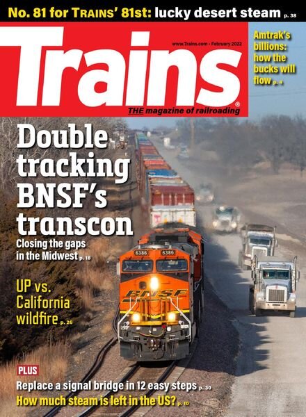 Trains – February 2022 Cover