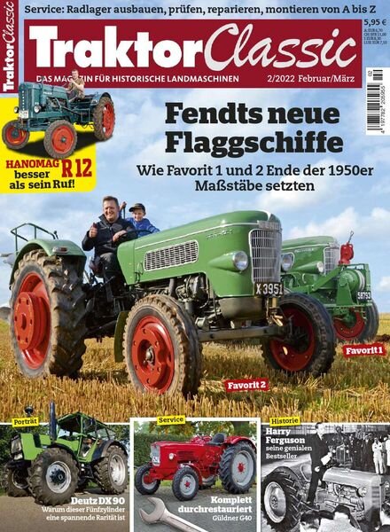 Traktor Classic – Februar-Marz 2022 Cover
