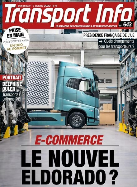 Transport Info – 7 Janvier 2022 Cover