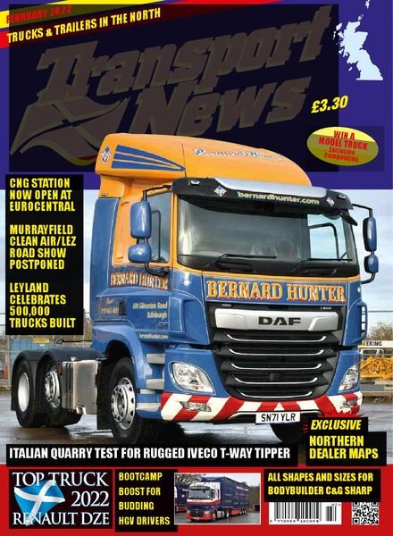 Transport News – February 2022 Cover