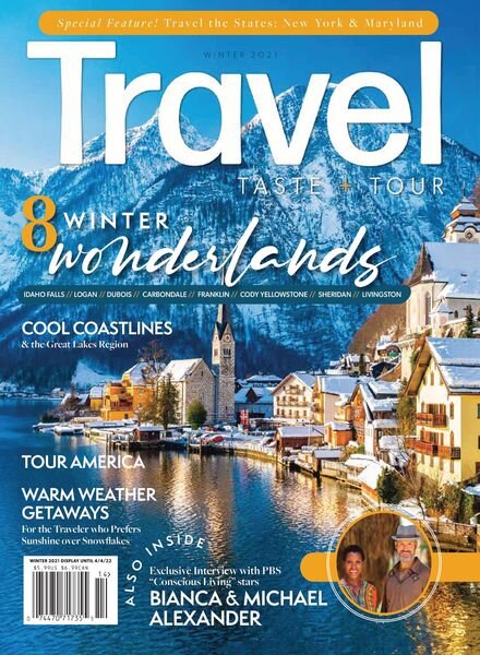 Travel Taste and Tour – December 2021 Cover