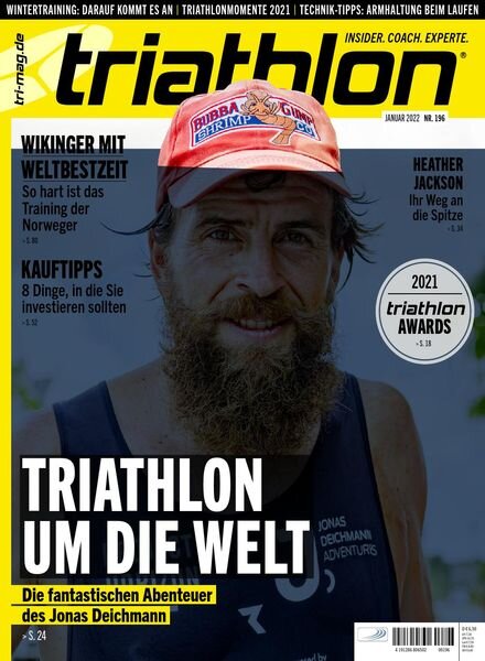Triathlon Germany – Januar 2022 Cover