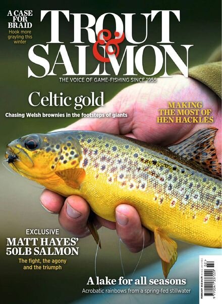 Trout & Salmon – February 2022 Cover