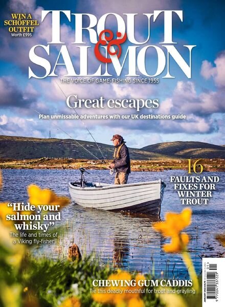 Trout & Salmon – January 2022 Cover