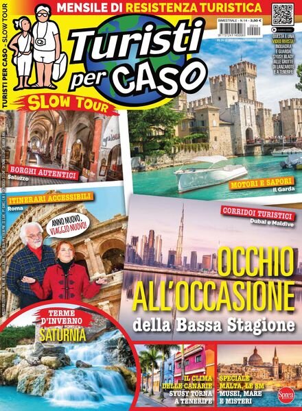 Turisti per Caso Slow Tour – dicembre 2021 Cover