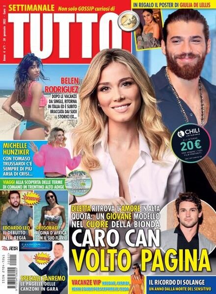 Tutto – 21 gennaio 2022 Cover