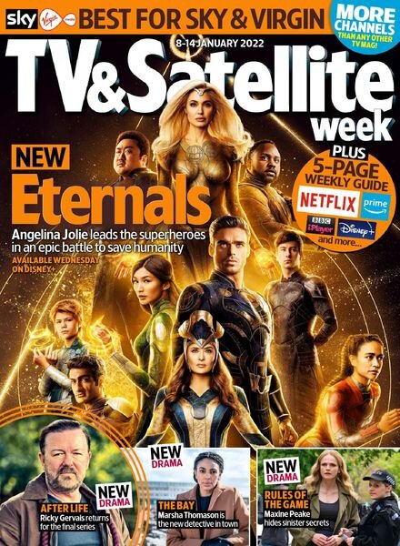 TV & Satellite Week – 08 January 2022 Cover