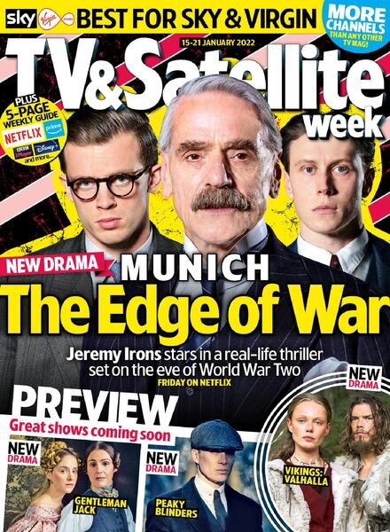 TV & Satellite Week – 15 January 2022 Cover