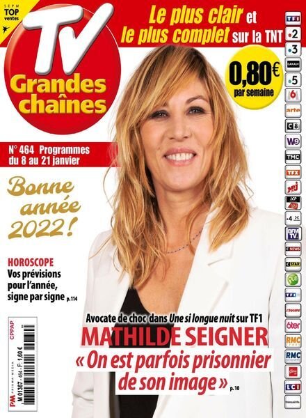 TV Grandes chaines – 8 Janvier 2022 Cover