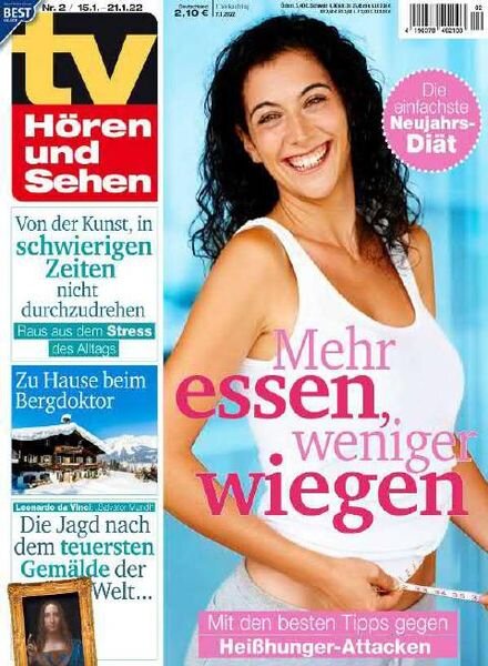TV Horen und Sehen – 07 Januar 2022 Cover
