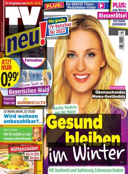 TV neu – Nr 1 2022 Cover
