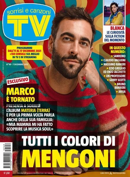 TV Sorrisi e Canzoni – 7 Dicembre 2021 Cover
