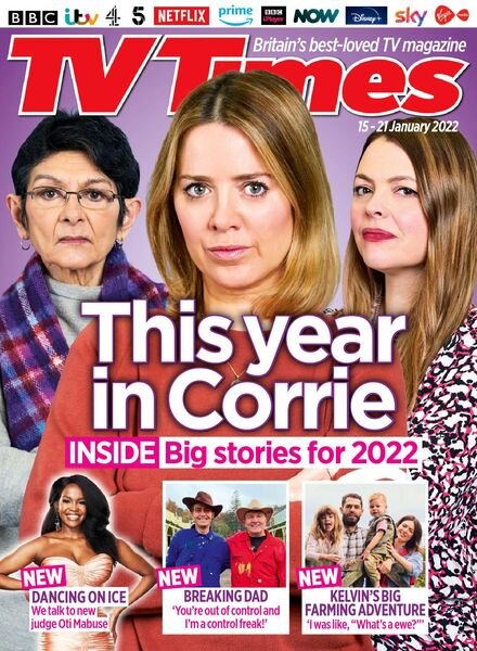 TV Times – 15 January 2022 Cover