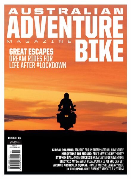 Ultimate Adventure Bike Australia – December 2021 Cover