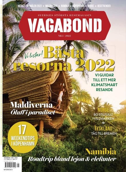 Vagabond Sverige – 23 december 2021 Cover