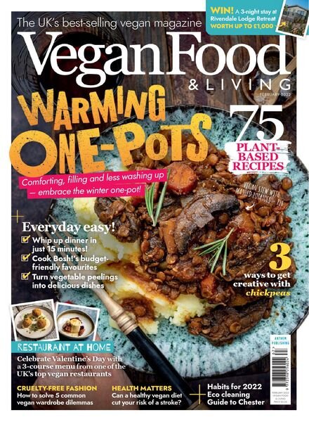Vegan Food & Living – February 2022 Cover