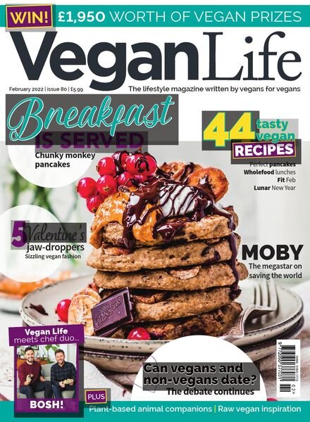 Vegan Life – February 2022 Cover