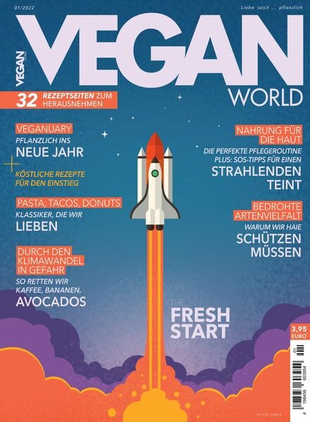 Vegan World – Dezember 2021 Cover