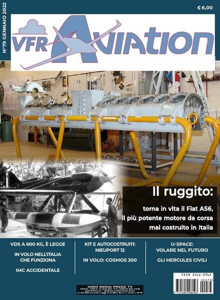 VFR Aviation – Gennaio 2022 Cover
