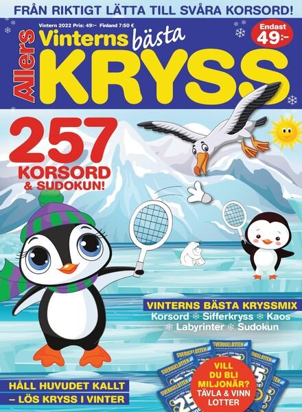Vinterns Basta Kryss – 04 januari 2022 Cover