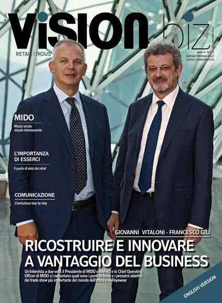 Visionbiz – Gennaio-Febbraio 2022 Cover