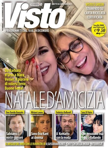 Visto – 16 dicembre 2021 Cover