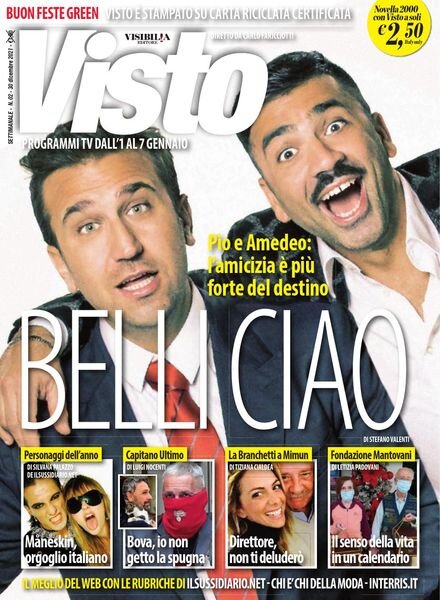 Visto – 30 Dicembre 2021 Cover