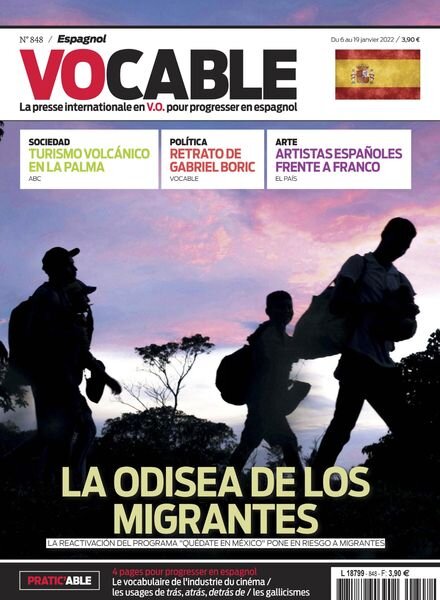Vocable Espagnol – 6 Janvier 2022 Cover