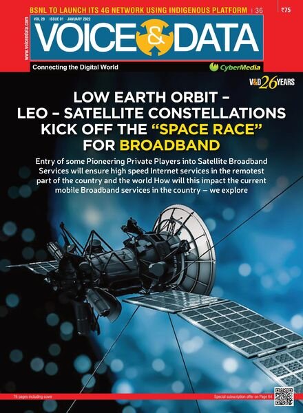 Voice & Data – January 2022 Cover