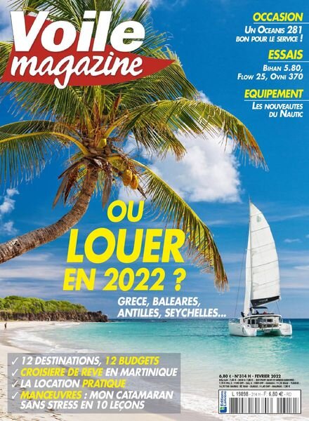 Voile Magazine – fevrier 2022 Cover