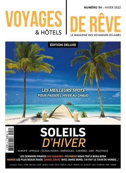 Voyages & Hotels de reve – Hiver 2022 Cover