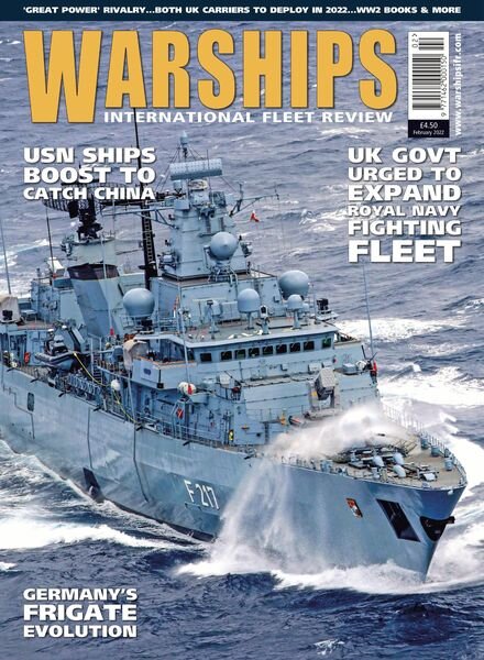 Warships International Fleet Review – February 2022 Cover