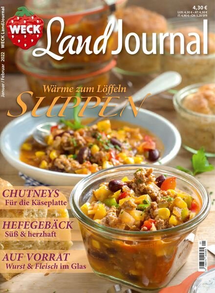 Weck LandJournal – Januar 2022 Cover