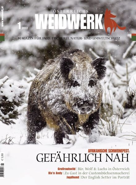 WEIDWERK – Januar 2022 Cover