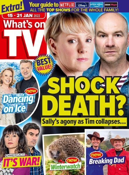 What’s on TV – 15 January 2022 Cover