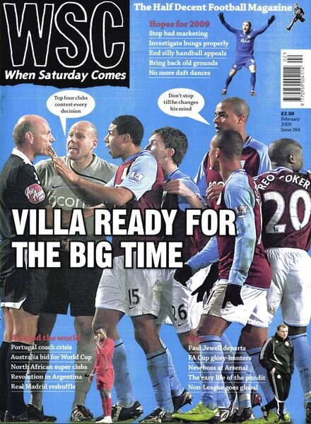When Saturday Comes – February 2009 Cover
