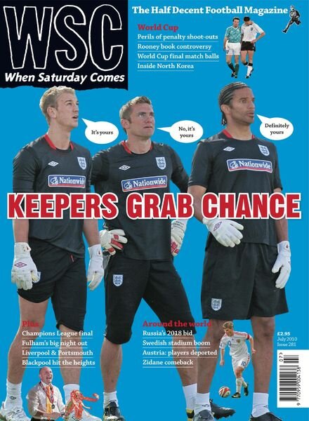 When Saturday Comes – July 2010 Cover