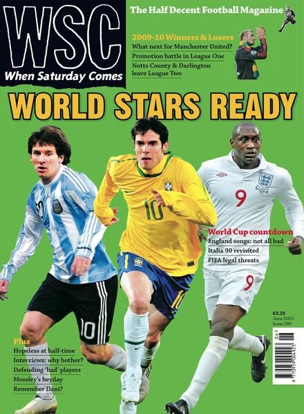When Saturday Comes – June 2010 Cover