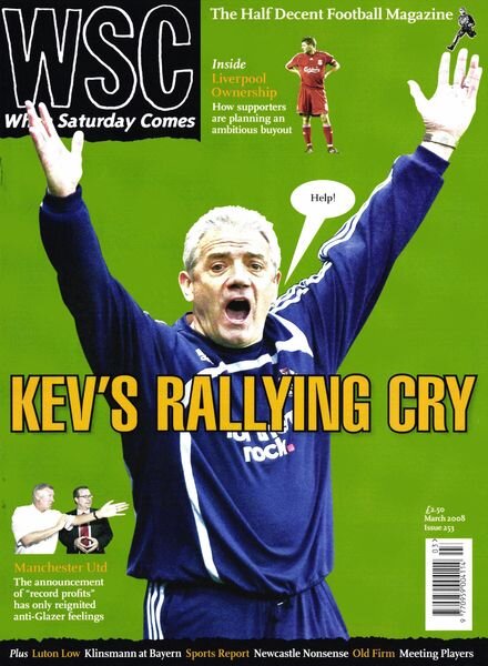 When Saturday Comes – March 2008 Cover
