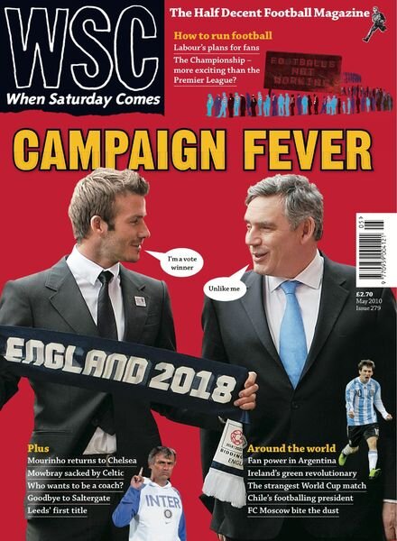 When Saturday Comes – May 2010 Cover