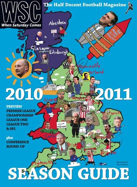 When Saturday Comes – Season Guide 2010 – 2011 Cover