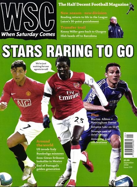 When Saturday Comes – September 2008 Cover