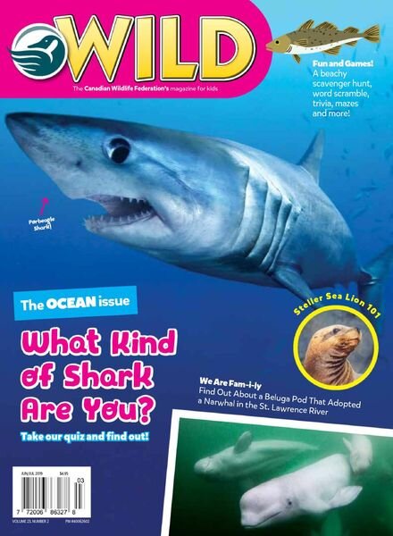 Wild Magazine for Kids – June-July 2019 Cover