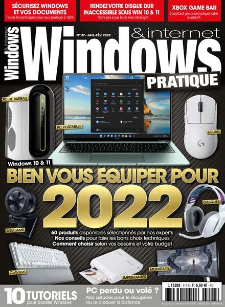 Windows & Internet Pratique – Janvier-Fevrier 2022 Cover