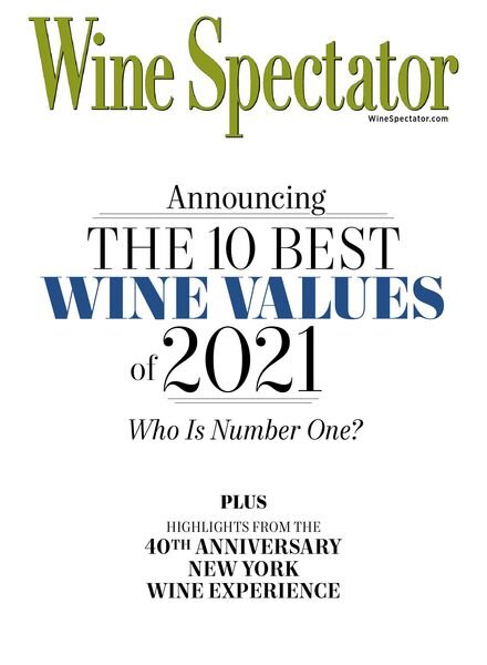 Wine Spectator – February 28, 2022 Cover
