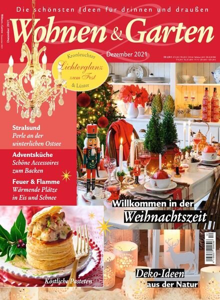Wohnen & Garten – Dezember 2021 Cover