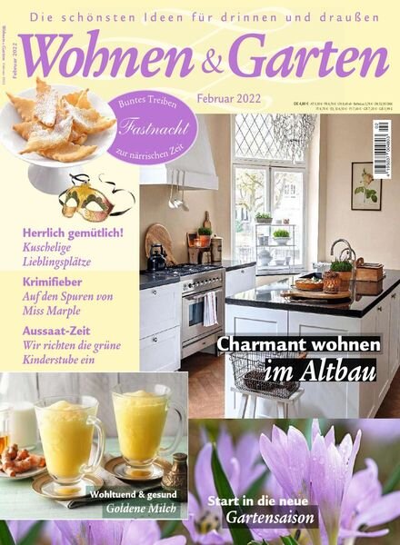 Wohnen & Garten – Februar 2022 Cover