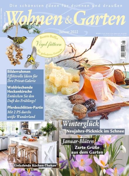 Wohnen & Garten – Januar 2022 Cover