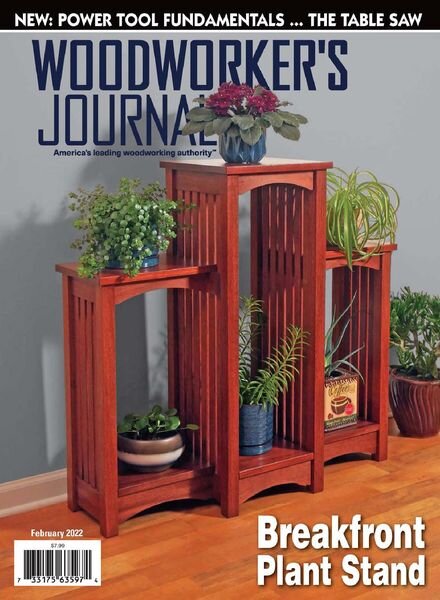 Woodworker’s Journal – February 2022 Cover