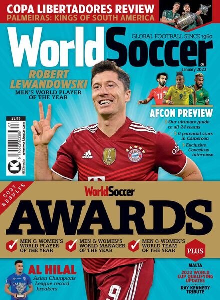 World Soccer – January 2022 Cover